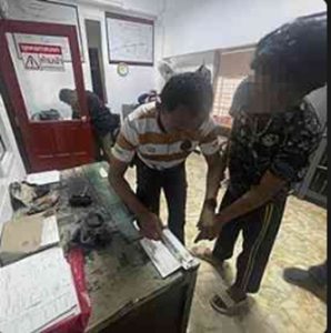 ผู้ช่วยพนักงานสอบสวนลงข้อมูลดำเนินคดี ผู้ต้องหา “เสพสารเสติดให้โทษประเภท 1” จำนวน 1 ราย