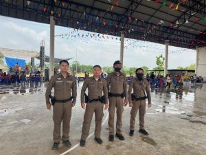 ตำรวจจราจรอำนวยความสะดวกด้านการจราจรแก่ขบวนกองทัพนักกีฬา “กิจกรรมการแข่งขันกีฬาต้านยาเสพติด