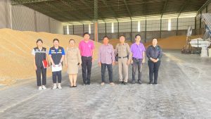 เจ้าหน้าที่งานอำนวยการ ทำเรื่องขอความร่วมมือจากหน่วยงาน